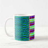PIXLSTRIPES_The Türkis Edition.1 Kaffeetasse (Links)