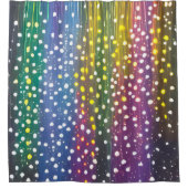 Pixy Rainbow Duschvorhang (Vorderseite)