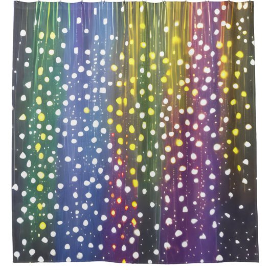 Pixy Rainbow Duschvorhang (Vorderseite)