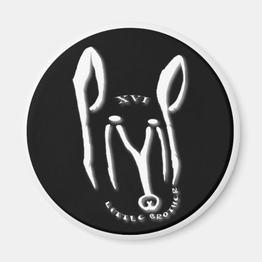 Piyips Geburtstagsmagnet Magnet (Vorne)