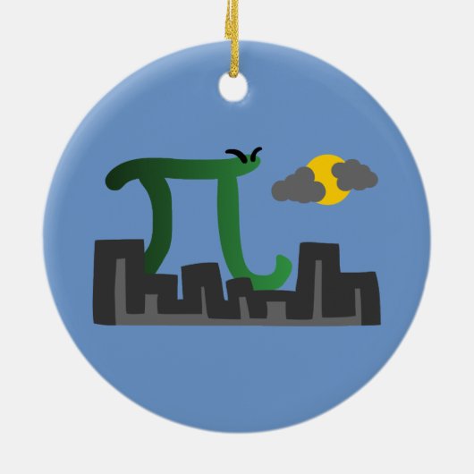 Pizilla Keramikornament (Hinten)
