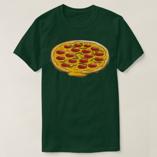 Pizza 1 186 T-Shirt (Design vorne)