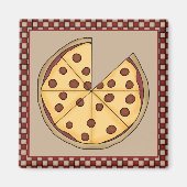 Pizza 1 magnet (Vorne)