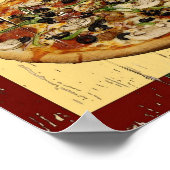 Pizza 1 poster (Ecke)