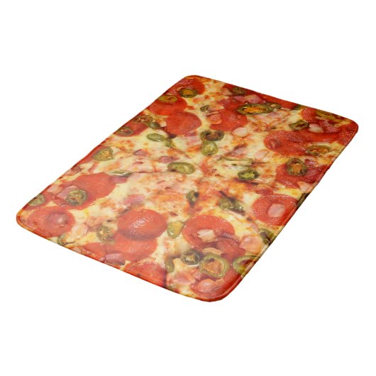 PIZZA 2 BADEMATTE (Schrägansicht)