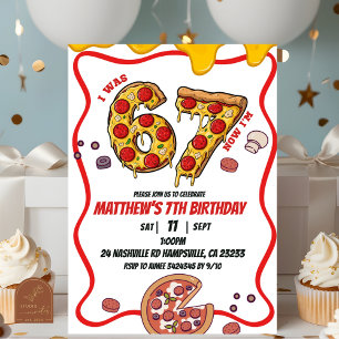 Pizza 67 Geburtstagseinladung Einladung