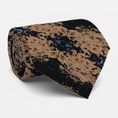 Pizza Abstract Fotogray Art Krawatte (Gerollt)