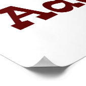 Pizza Addict Poster (Ecke)