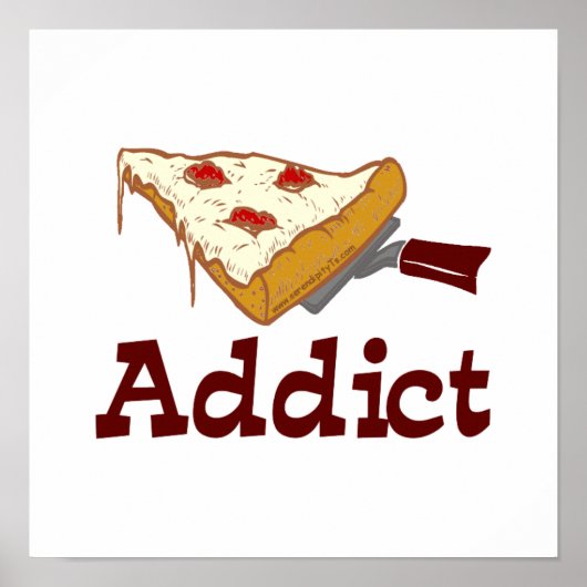 Pizza Addict Poster (Vorne)