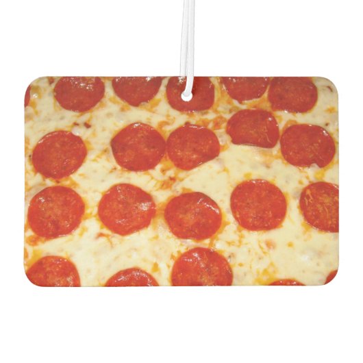 Pizza Air Freshener Autolufterfrischer (Rückseite)