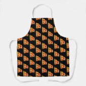 Pizza All-over Print Schürze, Mittel Schürze (Vorderseite)