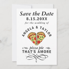Pizza Amore Foto Wedding Save The Date