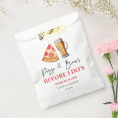 Pizza and Brews Before I Do's Couples Shower Geschenktütchen (Versiegelt)