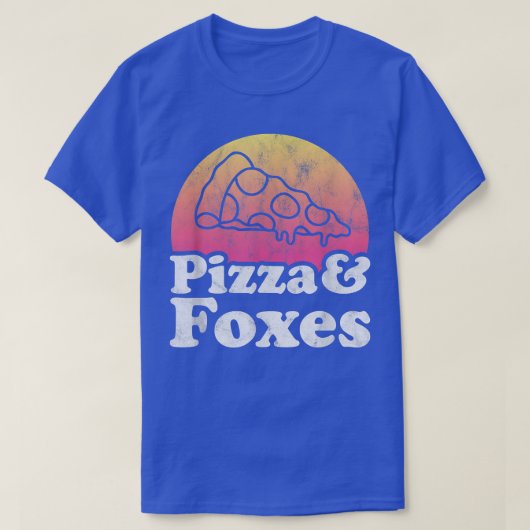 Pizza And Foxes Or Fox 13832927 T-Shirt (Design vorne)