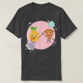 Pizza and Pineapple No one needs to know Hawaii Lo T-Shirt (Design vorne)
