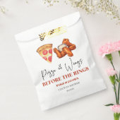 Pizza and Wings Before The Wings Couples Shower Geschenktütchen (Versiegelt)