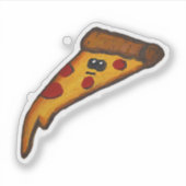Pizza-Aufkleber Aufkleber (Vorderseite)