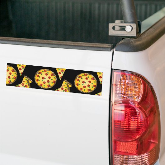 Pizza Autoaufkleber (Auf Lkw)