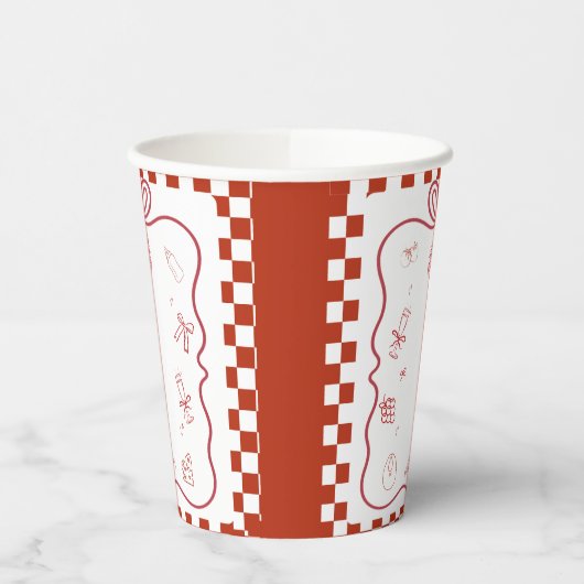 Pizza Baby Dusche Party Pappbecher (Links)