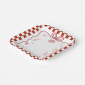 Pizza Baby Dusche Party Pappteller (Gewinkelt)