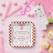 Pizza Baby Dusche Party Pappteller (Party)