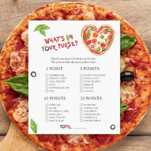Pizza Baby Dusche - Was ist in Ihrem Handtaschensp