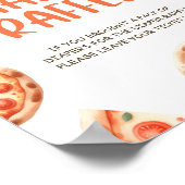 Pizza Baby Dusche Windeln Raffle Schild (Ecke)