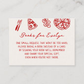 Pizza Baby Showbuchung Begleitkarte (Vorderseite)