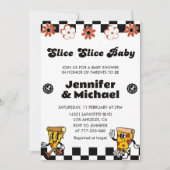 Pizza Baby Shower Einladungen Slice Slice Baby (Vorderseite)