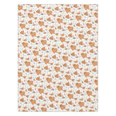 Pizza Baby Shower Tablecloth - Pizza und Schnuller Tischdecke (Vorderseite)