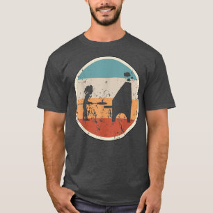 Pizza Backpizza Baker Baker Pizza Ofen Vintag T-Shirt