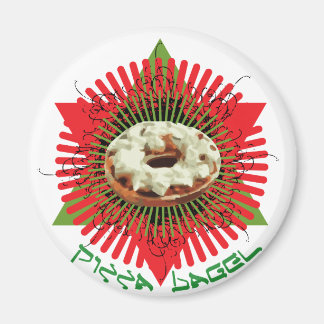 Pizza Bagel: Jüdisches Italienisch Magnet
