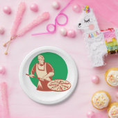 Pizza Baker Pappteller (Party)