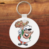 Pizza Baker Schlüsselanhänger (Vorderseite)