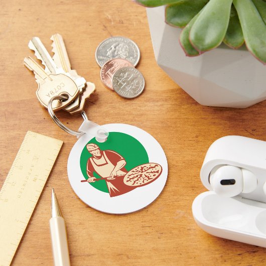 Pizza Baker Schlüsselanhänger