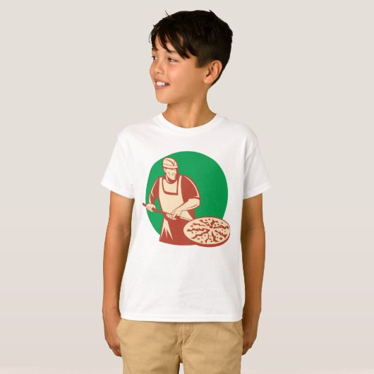 Pizza Baker T - Shirt (Vorne ganz)