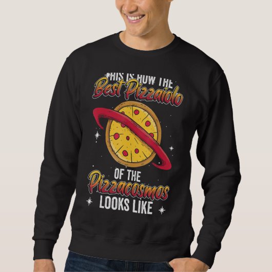 Pizza Baker und Pizzahersteller Sweatshirt (Vorderseite)
