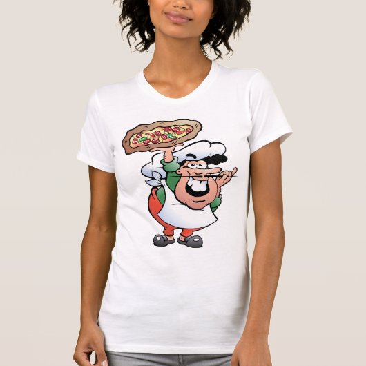Pizza Baker Womens T - Shirt (Vorderseite)