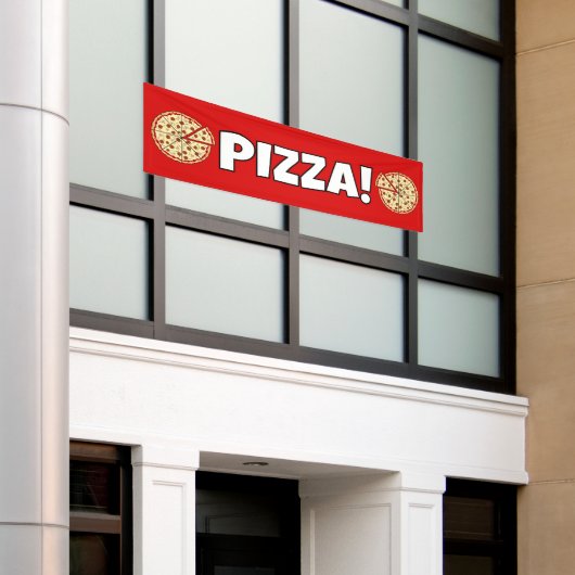 Pizza! Banner (Äußeres Gebäude)