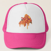 Pizza-Baseball-Hut Truckerkappe (Vorderseite)
