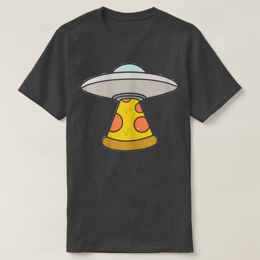 Pizza Beam Ufo 14442997 T-Shirt (Design vorne)