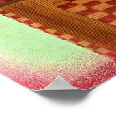 Pizza Bear Poster (Ecke)