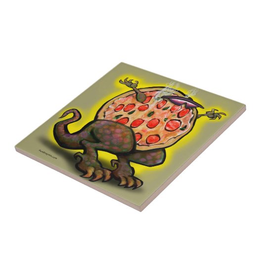 Pizza Beast Fliese (Seite)