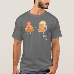 Pizza Beer Best Buds Kostüm Niedlich leicht Essen  T-Shirt