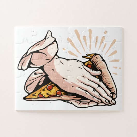 Pizza beten puzzle (Horizontal)