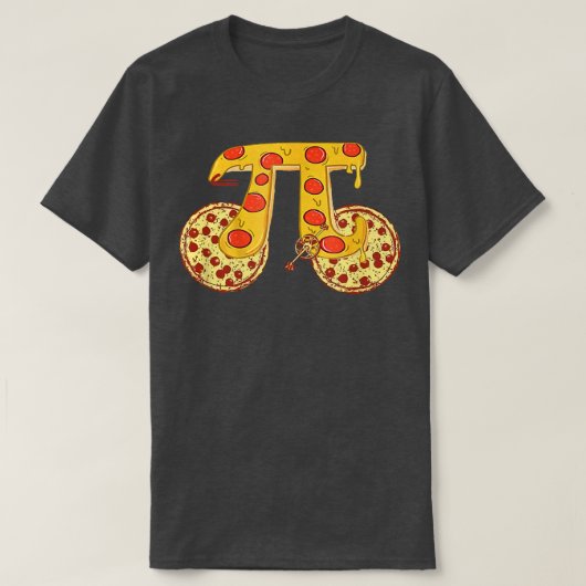 Pizza Bike Pi Tag 3 14473001 T-Shirt (Design vorne)