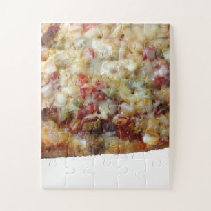 Pizza Bild Puzzle Große Teile