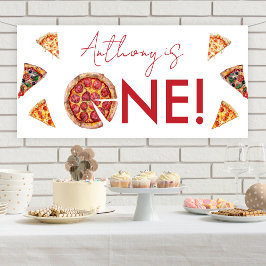 Pizza Birthday Banner