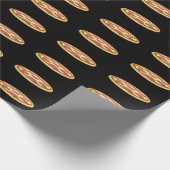 PIZZA BIRTHDAY FUNNY WRAPPING PAPIER GESCHENKPAPIER (Ecke)