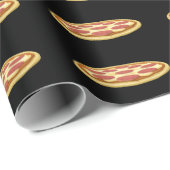 PIZZA BIRTHDAY FUNNY WRAPPING PAPIER GESCHENKPAPIER (Rolleneckpunkt)